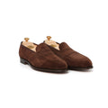 Penny Loafers - PICCADILLY Mink Suede & Leather Soles Apron