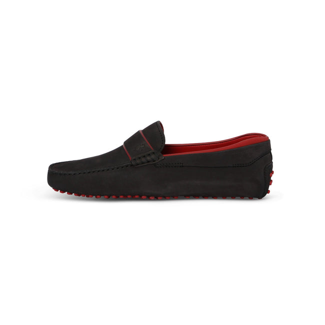 Tod's for Ferrari Loafers in Anthracite Suede