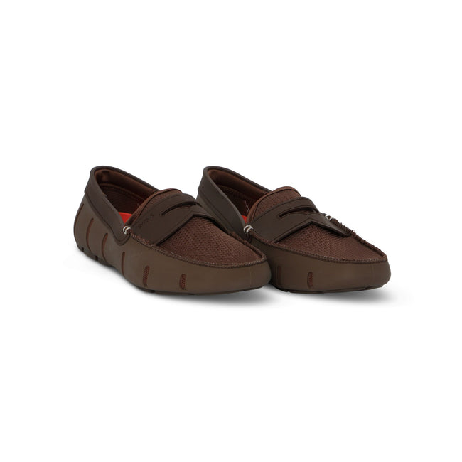 Loafers in Brown Rubber
