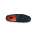 Lace Loafers in Navy Rubber