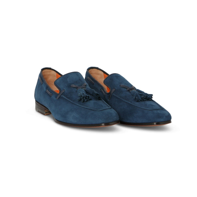 Loafers in Blue Suede