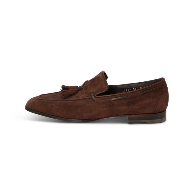 Loafers in Dark Brown Suede