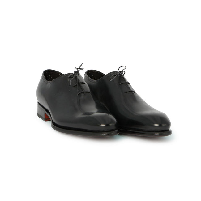 Carter Laced Oxfords in Black Leather