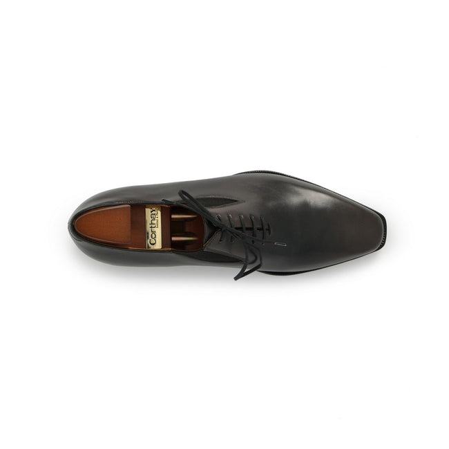 Oxfords - EASY Leather & Elastic Fabric Insterts Lace-Ups