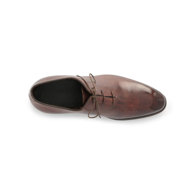 Carter Laced Oxfords in Brown Leather