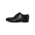 Cap Toe Oxfords - Patinated Leather & Leather Soles Lace-Ups