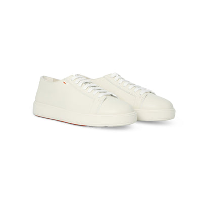 Sneakers - NEW CLEANIC Grained Leather & Rubber Soles Lace-Ups