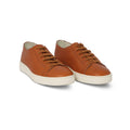 CLEANIC Sneakers in Medium Brown Leather