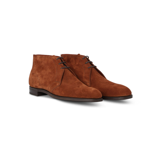 Chukka Boots - SHANKLIN Unlined Suede & Rubber Soles Lace-Ups