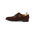 Double Monks - WESTMINSTER Mink Suede & Leather Soles