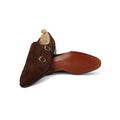 Double Monks - WESTMINSTER Mink Suede & Leather Soles