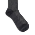 Prince of Wales Navy and Grey Cotton Long Socks