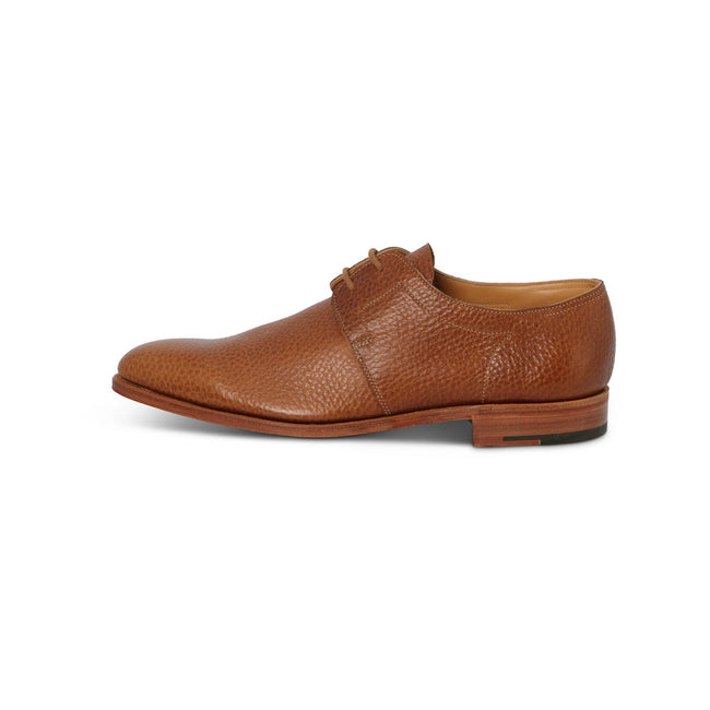 DRIFT Laced Oxfords in Tan Moorland Grained Leather