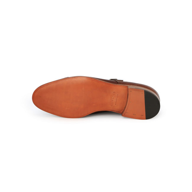 Double Monks - WILLIAM Moorland Grained Leather & Single Leather Soles
