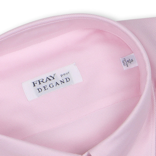 Oxford Pink Double Cuff Shirt