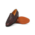 Lopez Loafers in Plum Leather