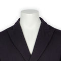 Double-Breasted Blazer - Merino Wool Knitted Finished Sleeves