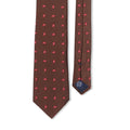 Tie - Patterned Silk Threefold