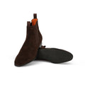 CHELSEA Boots in Brown Suede