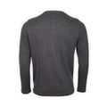 T-Shirt - Tunisian Cotton & Cashmere Crew Neck Three Buttons Long Sleeves