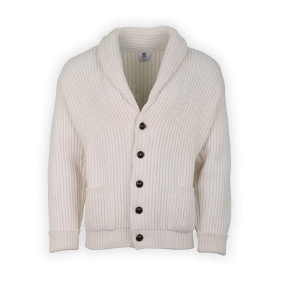 Cardigan - Cashmere Shawl Collar Buttoned 
