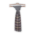 Scarf Tricolour Checked Wool 