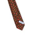 Tie - Paisley Pattern Silk Sevenfold 