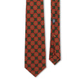 Tie - Patterned Silk Sevenfold 