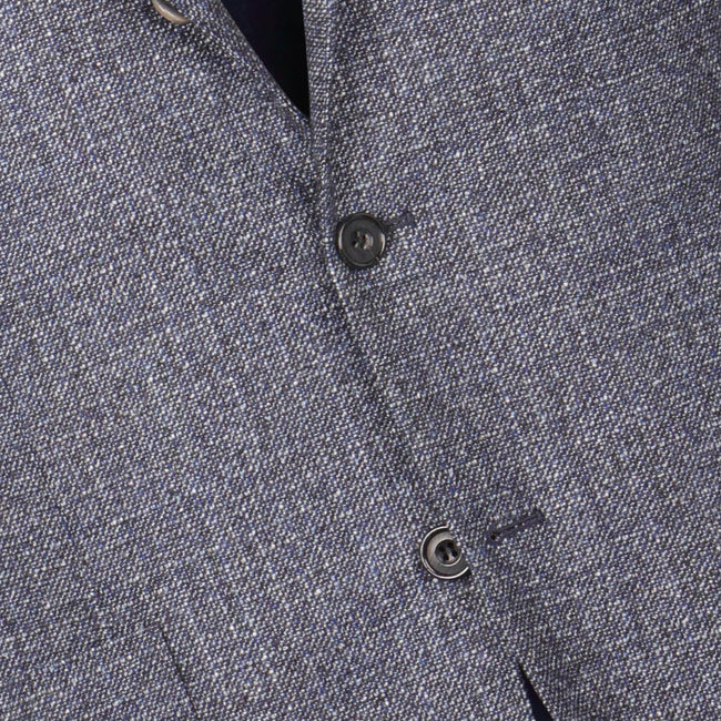 Jacket - Tweed unfinnished sleeves three buttons