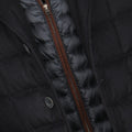 Double Jacket - Silk & Cashmere Detachable Bib + Buttoned