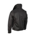 Jacket - Smooth Leather Detachable Fur Collar