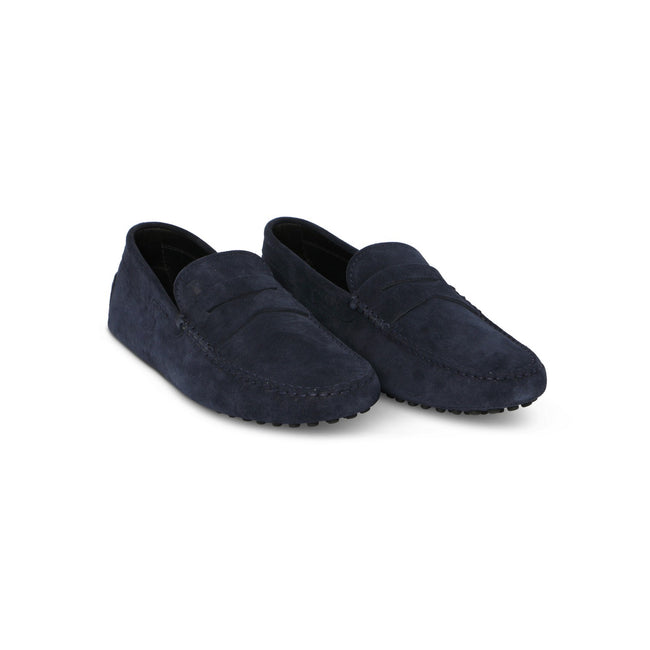 Gommini Loafers in Navy Suede