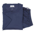 Pajamas Plain Colour T-Shirt Short Sleeves Crew Neck + Shorts Micro Modal