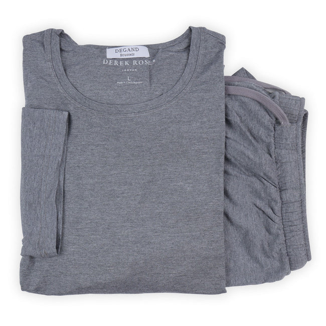 Pajamas Plain Colour T-Shirt Short Sleeves Crew Neck + Shorts Micro Modal