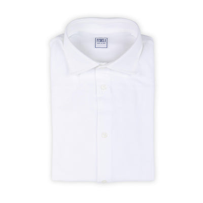 Polo Shirt - Cotton Piqué Frosted Long Sleeves