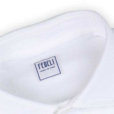 Polo Shirt - Cotton Piqué Frosted Long Sleeves