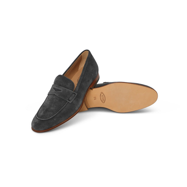 Loafers - Suede Smooth & Leather Soles + Apron