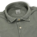 Polo Shirt - Frosted Cotton Long Sleeves 