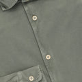 Polo Shirt - Frosted Cotton Long Sleeves 