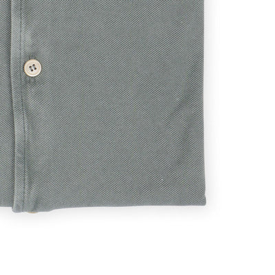 Polo Shirt - Cotton Piqué Frosted Long Sleeves