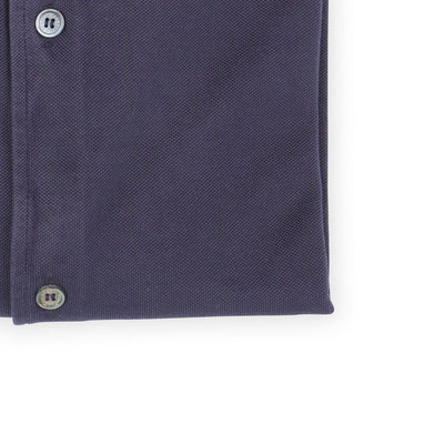 Polo Shirt - Cotton Piqué Frosted Long Sleeves