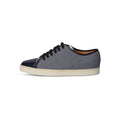 Sneakers - LEVAH Leather & Canvas & Rubber Soles Lace-Ups