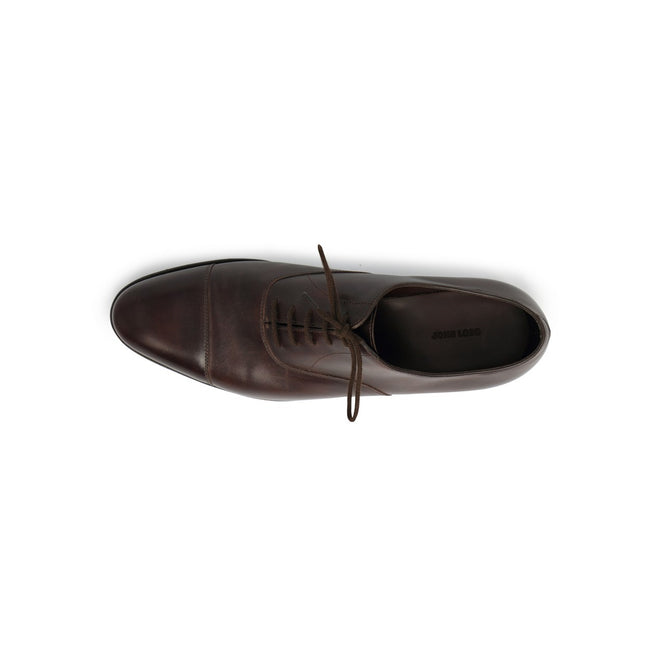 Oxfords - CITY II Misty Calf Leather & City Rubber Soles Lace-Ups 