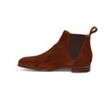 Chelsea Boots - CAMDEN Snuff Suede & Leather Soles + Elasticated Side Inserts