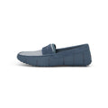 Penny Driver Loafers in Grey/Blue Rubber