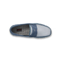 Penny Driver Loafers in Grey/Blue Rubber