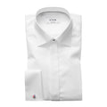 White twill evening shirt