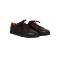 Sneakers - LEVAH Museum Calf Leather & Rubber Soles  Lace-Ups