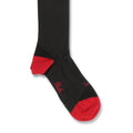 Socks - Bicolor Silk & Lisle Knee-Length