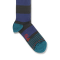 Socks - Colorful Striped Cotton Stretch Knee-Length